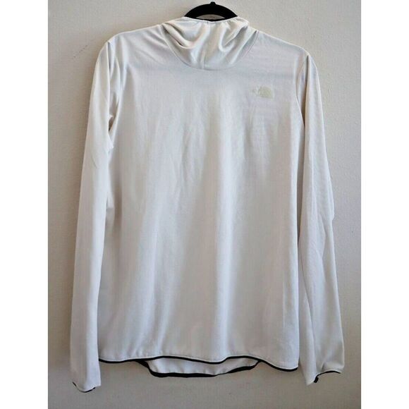 The North Face NF0A5J8E Women's Sz L Gardenia White Belay Sun Hoodie - Picture 1 of 8